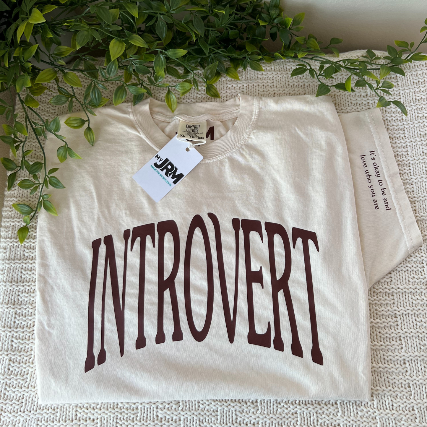 Introvert Ivory Tee